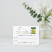 Placement Jeu de carte de thème de Matcha Party (Debout devant)