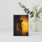Placement La carte de prière funéraire du Sacrifice du Chris (Debout devant)