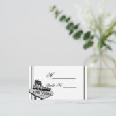 Placement Las Vegas Destination Wedding Carte de lieu de mar (Debout devant)