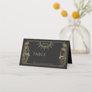 Placement Le Mariage de la carte Lovers Gold Tarot