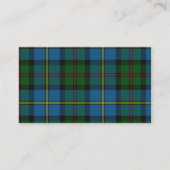 Placement MacLeod Plaid Mariage Réception Carte de lieu (Dos)