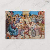 Placement Mariage à la carte de prière orthodoxe de Cana (Devant)