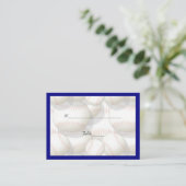 Placement Mariage de carte de profil Modèle de carte de plac (Debout devant)