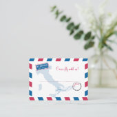 Placement Mariage de carte d'escorte/siège par courrier aéri (Debout devant)