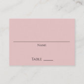 Placement Mariage de Dandelion Whimsical Place / Carte d'esc (Dos)