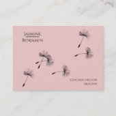 Placement Mariage de Dandelion Whimsical Place / Carte d'esc (Devant)