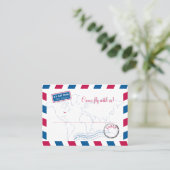 Placement Mariage de la carte de siège Air Mail Ontario Cana (Debout devant)