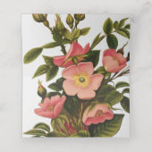 Placement Mariage Numéro de table Modèle Carte personnalisab (Intérieur déplié)