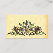 Placement Modèle de carte de table Cornucopia sur mesure (Dos)