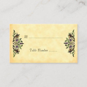 Placement Modèle de carte de table Cornucopia sur mesure