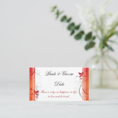 Placement modèle de la carte d'affectation de siège mariage (Debout devant)