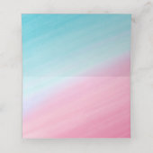 Placement Musique Bat mitzvah Silver Music Notes Carte de si (Intérieur déplié)