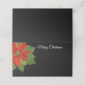 Placement Nom de la fête de Noël Carte Place (Extérieur déplié)