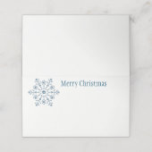 Placement Nom de la fête de Noël Carte Place (Extérieur déplié)