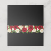 Placement Nom de la fête de Noël Carte Place (Extérieur déplié)