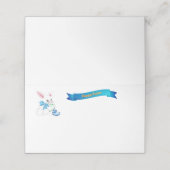 Placement Nom de la fête de Pâques Carte de lieu (Extérieur déplié)