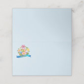 Placement Nom de la fête de Pâques Carte de lieu (Extérieur déplié)