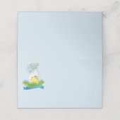Placement Nom de la fête de Pâques Carte de lieu (Extérieur déplié)