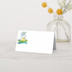 Placement Nom de la fête de Pâques Carte de lieu