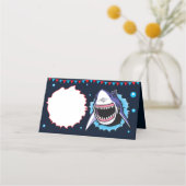 Placement Nourriture de requin étiquettes Carte Shark Place (Devant)