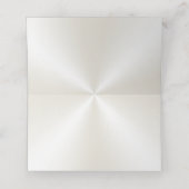 Placement Numéro de table et carte de place du Mariage ivoir (Intérieur déplié)