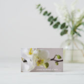 Placement Orchidée blanche ・ Carte de place (Debout devant)