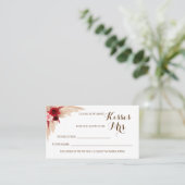 Placement Pampas Combien de baisers pour Mme Douche carte de (Debout devant)