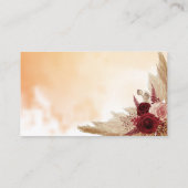 Placement Pampas Combien de baisers pour Mme Douche carte de (Dos)