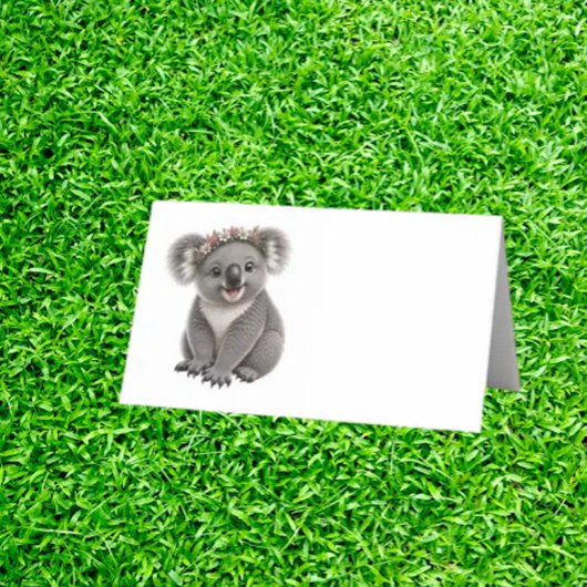 Placement Petite carte de koala