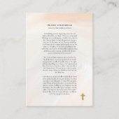 Placement Prière à l'aube Carte de prière Sophrony Aîné (Devant)