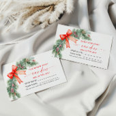 Placement Red Bow Noël Combien de bonbons Carte de jeu