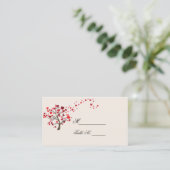 Placement Red Heart Tree sur la carte de place Mariage ivoir (Debout devant)