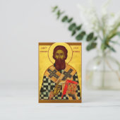 Placement Sava, premier archevêque de Serbie Carte de prière (Debout devant)