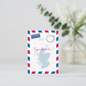 Placement Scotland Airmail Escort/Mariage de carte de siège (Debout devant)