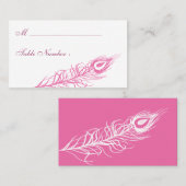 Placement Secouer votre carte place de plumes de queue (fuch (Devant / Derrière)