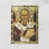 Placement St. Nicholas, le travailleur émerveillé Carte de p (Devant)