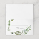 Placement Table de remplissage mariage # Carte de place géné (Extérieur déplié)