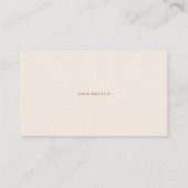 Placement Terracotta Joli Script Display Carte de douche (Dos)