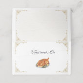 Placement Thanksgiving carte de place décorative drôle de ci (Extérieur déplié)