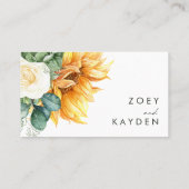 Placement Tournée de pays audacieux | Carte Mariage (Dos)