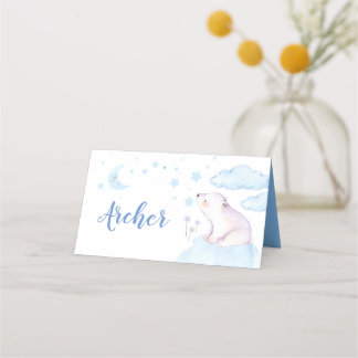 Placement Twinkle scintiller petite carte de place étoile