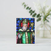 Placement Une carte de prière catholique de Saint-Patrick (Debout devant)