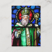 Placement Une carte de prière catholique de Saint-Patrick (Devant)
