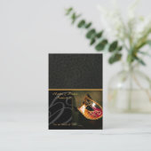 Placement Venise Masquerade Mascarade Carte de visite (Debout devant)