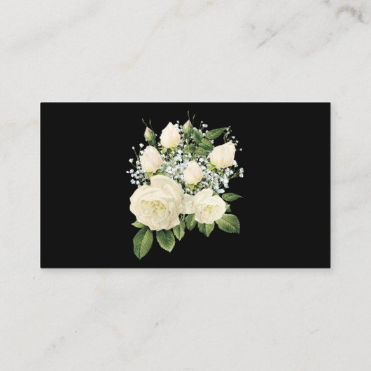 Placement Visitez notre Mariage de site web - Carte d'insert (Dos)