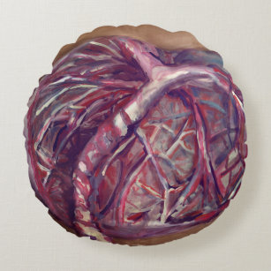 Placenta pillow - grappig cadeau voor doula of vro rond kussen