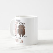 Placer Le Café - Cochon - Mug Personnalisé  (Devant gauche)