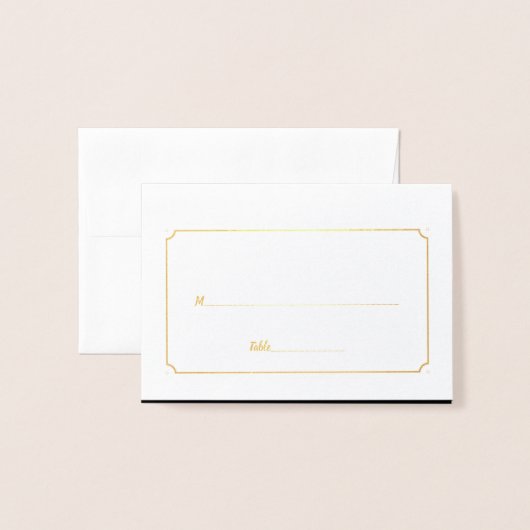 Placer les cartes Gold Frame (Devant avec enveloppe)