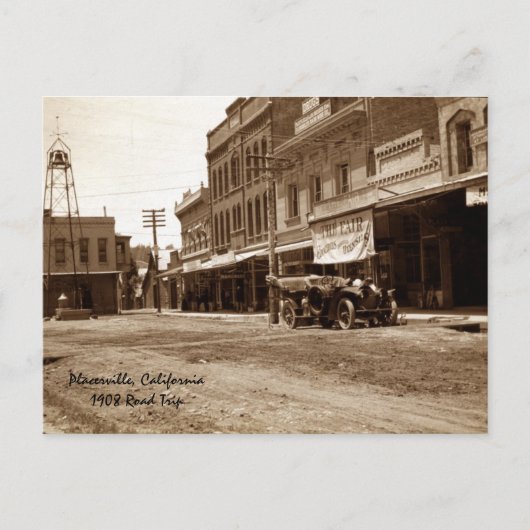 Placerville Briefkaart (Voorkant)