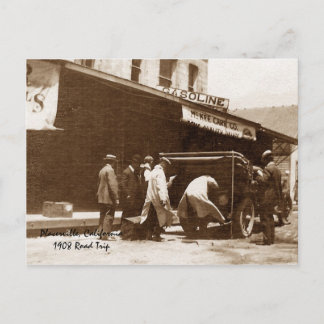 Placerville, California1908 Road Trip Briefkaart